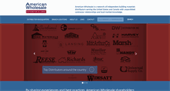 Desktop Screenshot of americanwholesale.com